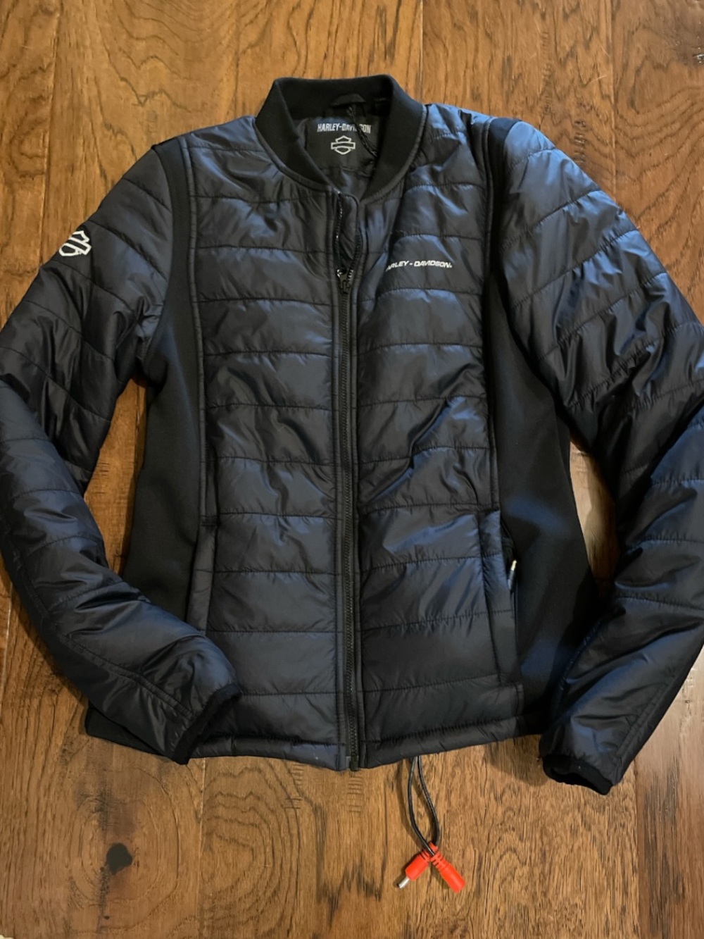 Harley-Davidson Women's Black Quilted 12B Programable Heated Jacket Liner